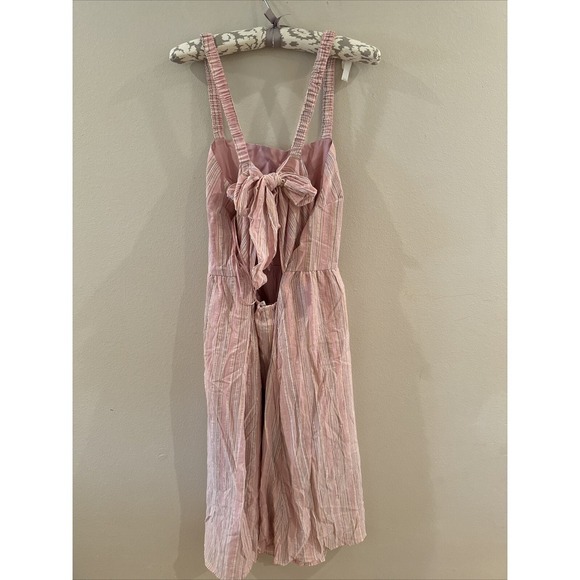 Maurice's Pastel Open Back Midi Dress 1X Country Concert Girlcore Romantic NEW - Picture 5 of 7
